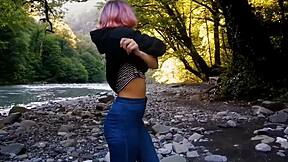 i got busted fucking in the forest outdoors