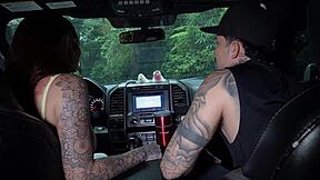 i pick up stranger in truck for hard public fuck
