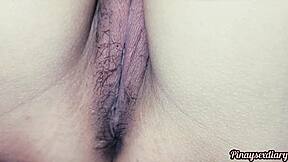 Pinay Teen 18+ Spreads Juicy Pussy Closeup!