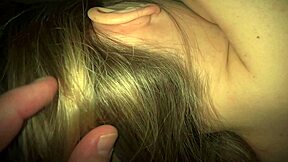 Pretty coed's forest tent anal fuck after ass licking by old perv?