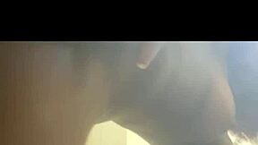 under my shower she worships every ebony inch teasingly