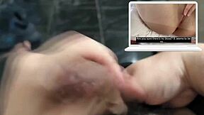 omg my stepbro caught my first solo masturbation on cam!