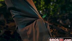halloween bbc zombie surprise turns pickup into hardcore fuckfest