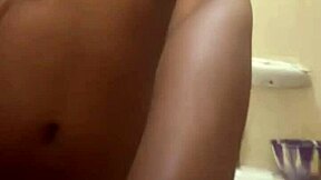 under my shower she worships every ebony inch teasingly
