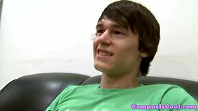 i'm the hottest college babe slurping cock till massive facial blast