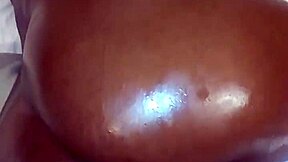 Big booty ebony babe submits to massive black cock pounding sideways