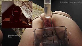 i'm vibratin my pussy n tits wild enema hood trip part 2
