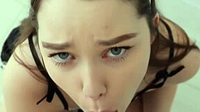 naughty maid luvs sucking masters thick cock 😈🍆💦
