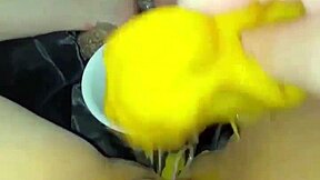 kinky arab snowwhite food fetish solo? extreme wet pussy toy play
