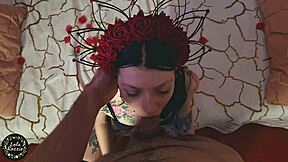 Petite pierced brunette Lola Rozzie orgasms hard from rough creampie fuck.