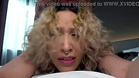 Sweet-rebel's bareback sexdate with huge natural tits and creampie 😍🍆💦