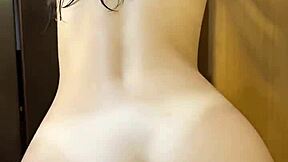 shower fresh slut bends over for huge pounding