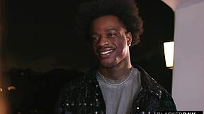Petite Redhead Dumps BF for Big Black Cock at Club!