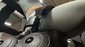Gym slut takes extreme anal pounding from monster cock jucielussie