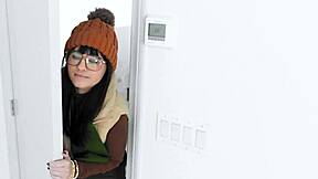 pocket nerd teen's my tiny fuck doll for hardcore pounding 😍🔥 quinton james