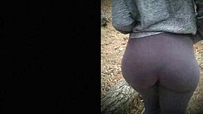 imagine that random brunette hiker in mountains bent over for surprise doggystyle pounding