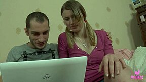Blonde Sage H Sucks Monster Cock On Hurt Knees Before Hard Riding