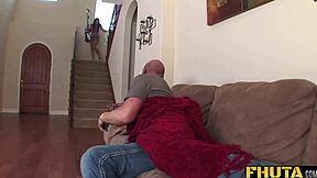 maid's ass rammed hard first time to keep her job