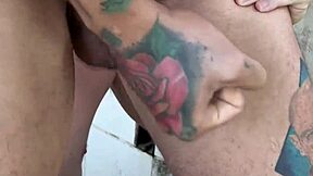 Public beach sex with tattooed brazilian teen pov hot!