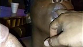 remember darkchocolatebarbie's sloppy blowjob and hot facial?