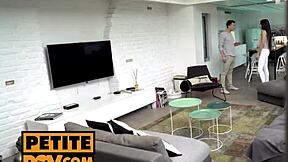 polina sweet mounts sugar daddy's cock cowgirl style like total pro