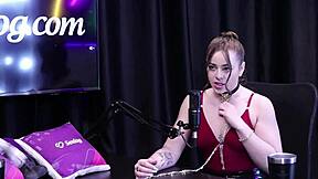a collar in bdsm means submission pet play evelyn zain sheer red lingerie