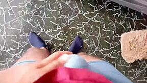 Hijastra rests as father-in-law fucks her hard then she sucks him in compilation part 4