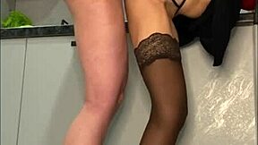 Milf Stockings Dripping Huge Creampie Closeup