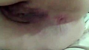 she gently fingers her hairy wet pussy up close soft and teasing