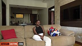 Natural Tits 18yo Black Cutie Pussy Wrecked Rough In Amateur Casting POV