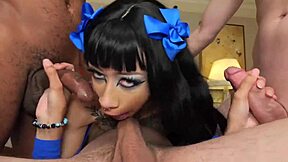 briella coley double anal gaped rough by tony genius steve rickz