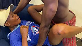 hard quickie pounding my petite stepsis pussy before class
