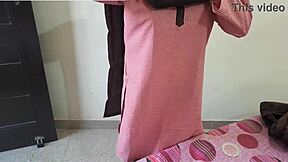 Desi student bends for teacher's doggy pounding in coaching room