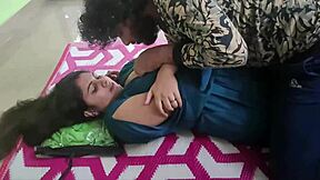 Chubby Indian Housewife Kisses Husband's Huge Cock Bedroom