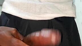thug teen strokin' that huge bbc... 💦🍆 damn country boy!