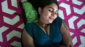 Chubby Indian Housewife Kisses Husband's Huge Cock Bedroom