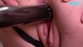 oh man petite milf fist fucks young babe's pussy wrist deep