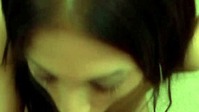horny young slut strips clothes for rough cock ride