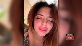 oh yeah baby i'm close... sensual close-up masturbation with kristinanice 😍💦