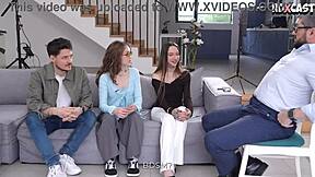 Teen Luna Evans too petite and cute but craves huge cock fucking her horny wet pussy