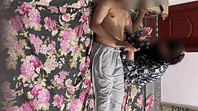 Indian teen ass pounded hard by boyfriend quickie