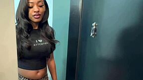 Doordash Ebony's Wet Pussy Craves My Thick Cock Ride