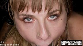 Lot lizard angel rides bbc deep in street fuck session