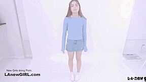 shy teen model fucked during casting couch audition