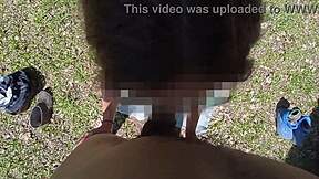 First woods fuck with pregnant girl public creampie thrill