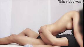 curvy latina cheerleader with big natural tits rides hard