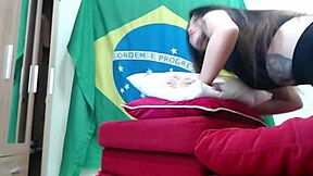 watch this tiny asian virgin scream as huge brazilian cock breaks her in part 1