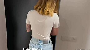 Step-Sister Tries Dick—Will She Love Her First Creampie Ride?