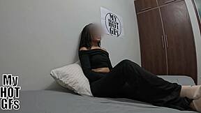 brunette beauty trembling with excitement starting porn with wild pussy rides and creampies