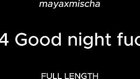 Tiny Asian girl rides white dick... moans all night long